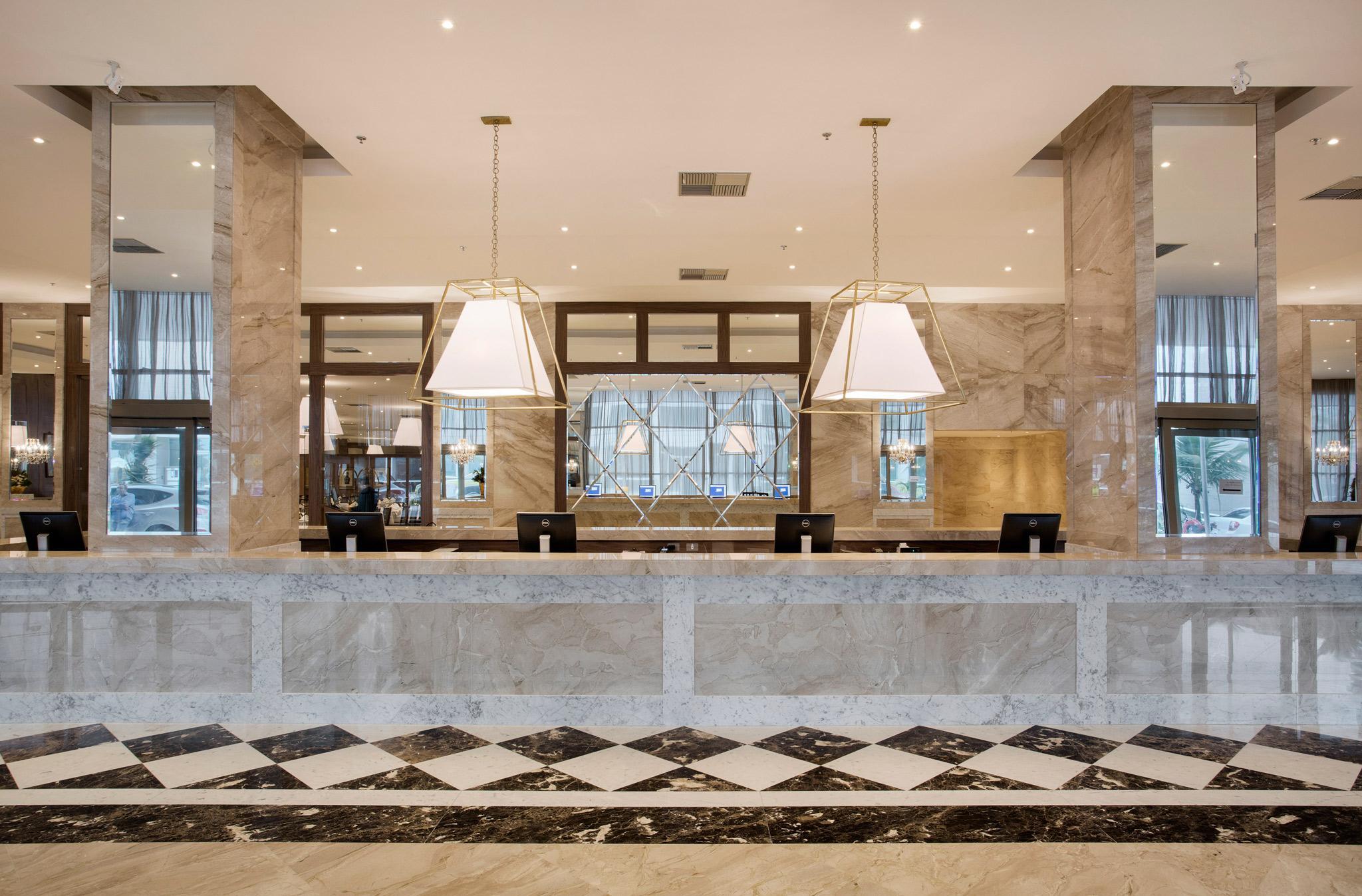 ריו דה ז'ניירו Windsor Marapendi Hotel מראה חיצוני תמונה The lobby of the hotel